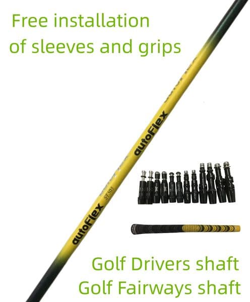 Golf Accessory Club Shafts Golf Shaft Autoflex Drive Sf505 cover Sf505x Sf505xx Flex Graphite Shaft Wood Free Assembly Sleeve And Grip Football