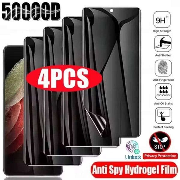Galaxy Anti-Spy Hydrogel Film For Samsung S24 S23 S22 Ultra S26 Plus S25 FE Privacy Screen Protector