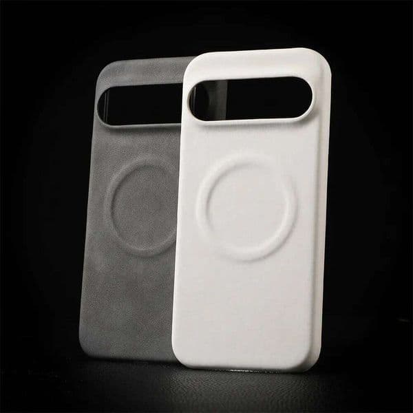 Luxury Sheepskin Leather Magnetic Phone Case For Google Pixel 10 9 XL 8 7 Pro A Shockproof Business Matte Hard Solid Cover