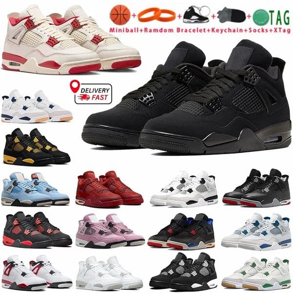 4 4s Basketball Shoes Nigel Sylvester Brick After By Brick Valentine Day Bred Reimagined Black Cat White Cement Thunder Pine Undefeated Green Cactus Jack Pizza 2026