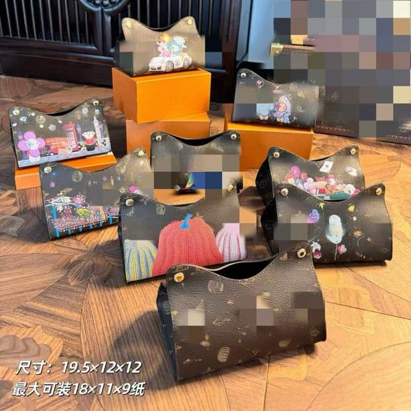 Designer Tissue Boxes Napkins Box Casual Table Decoration Holder Toilet Paper Dispenser Car Deco Napkin Case Accessories home decor