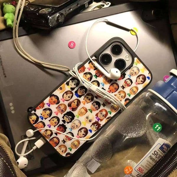 Japanese Style Cute Cartoon Avatar Phone Case For iPhone 17Air 17 16 15 14 13 12 11 Pro Max 7 8 Plus Mini X XR XS MAX Y2K Cover