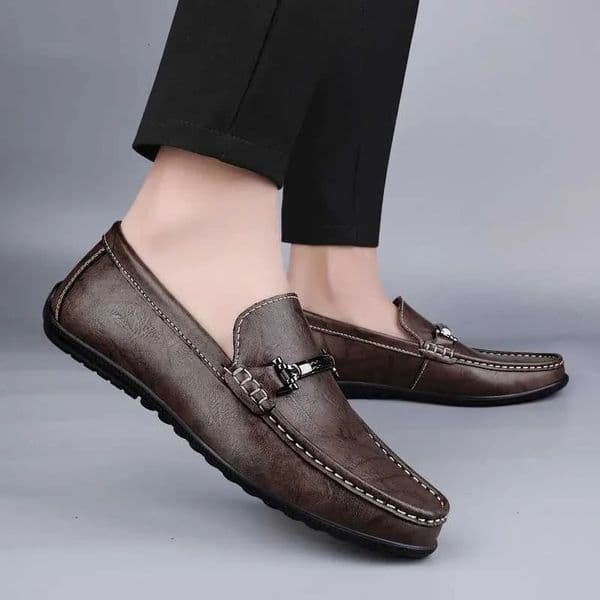 2026 Designer Mens Dress Shoe Leather Loafers For Men, Soft Sole Casual Dress Shoes - Comfortable And leather High Quality Free Shipping