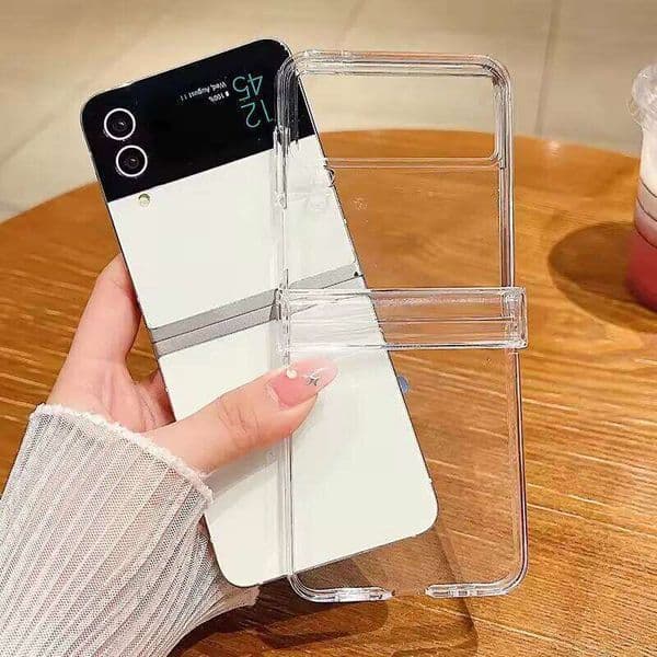 Clear Phone Motorola Ultra Folding Transparent Case For Razr 40 50 Shockproof Silicone Protective Cover