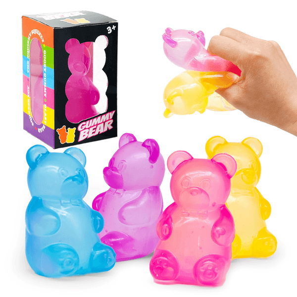 Needoh Bear Pinchs Maltose Stress Relief Ball, Fun Slow Rebound Toy Wholesale