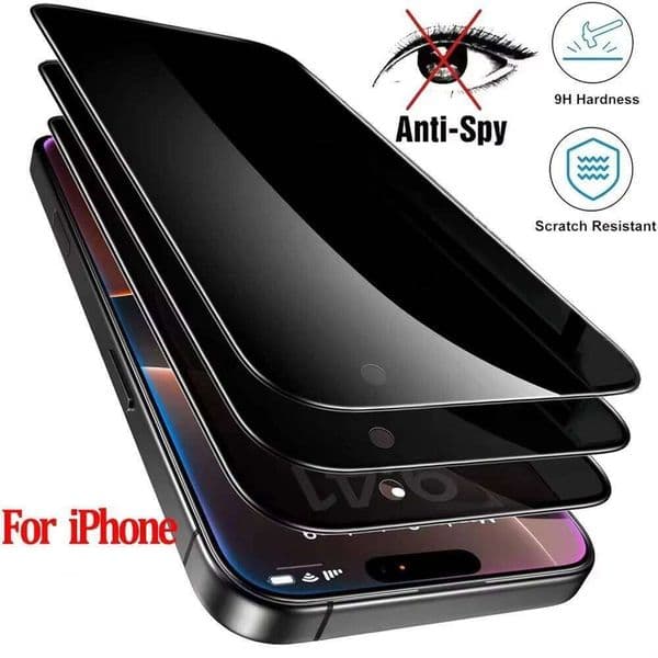 Privacy Screen Protector For 16 15 17 11 14 Pro Max Anti-Spy Glass for iPhone 13 12 Mini 16e Air 7 8 Plus SE XR XS
