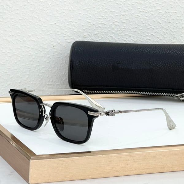 New Chrome SNAT Eyewear Designer Sunglasses Luxury Brand Top Quality Fashion Classic UV400 Metal Frame Sunglasses for Men Women With Original Box Size 51-23-145