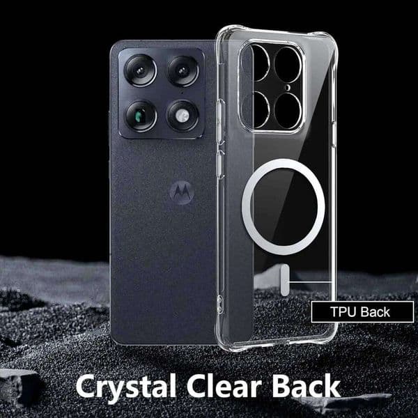 TPU Transparent Soft Phone Case for Motorola Signature Moto Edge 70 Fusion+ 60 Stylus Pro G87 G77 G67 G57 Power G86 G66J/Y Cover