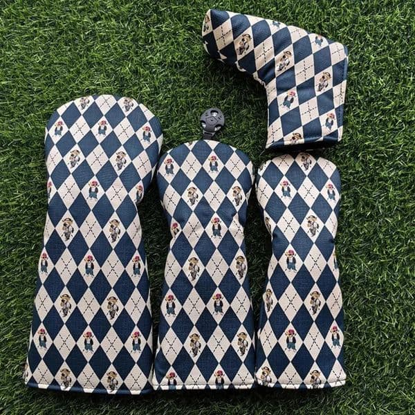 Golf Accessory Ursa Minor Golf Woods cover Headcovers Covers For Driver Fairway Putter 135Hybrid Clubs Set Heads Football