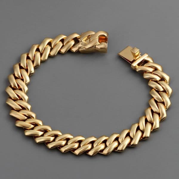Hip Hop Iced Out 14 Width Cuban Link Chain Anklet for Women Bling Minimalism y Chunky Rhombus Cuban Ankle Bracelet Jewelry 260528