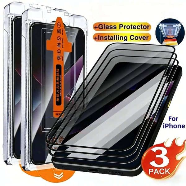 Oleophobic Coating Privacy Screen Protector For iPhone 15 16 13 14 11 12 17 Pro Max Air 16e 7 Plus Mini XR XS SE Anti-Spy Glass