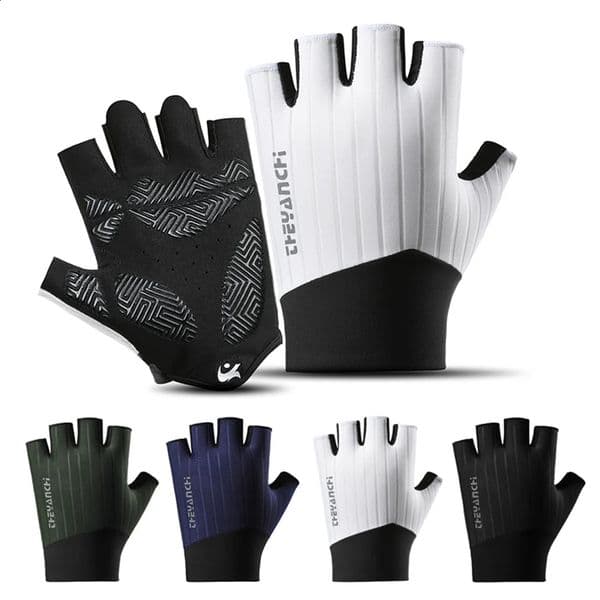 Summer Half Finger Cycling Gloves for Men Outdoor Sports Non slip Breathable Bicycle Riding Gloves 260530