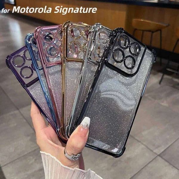Luxury Plating Glitter Case For Motorola Signature Moto G77 G67 G86 Power G56 G66J/Y Edge 70 Ultra 60s Fusion 50 Pro Cover