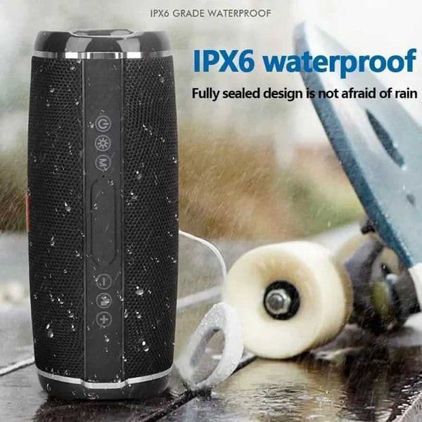 TG-192 20W Powerful Bluetooth Speaker Hi-Fi 360 Stereo Portable Sound Box Heavy Bass 3D Surround RGB LED Lights IPX6 Waterproof T260703