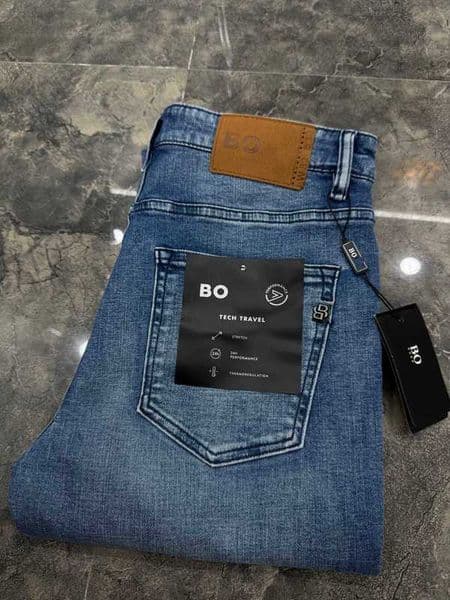 Men's Jeans Designer high quality washed jeans men's summer trendy versatile casual ECYO