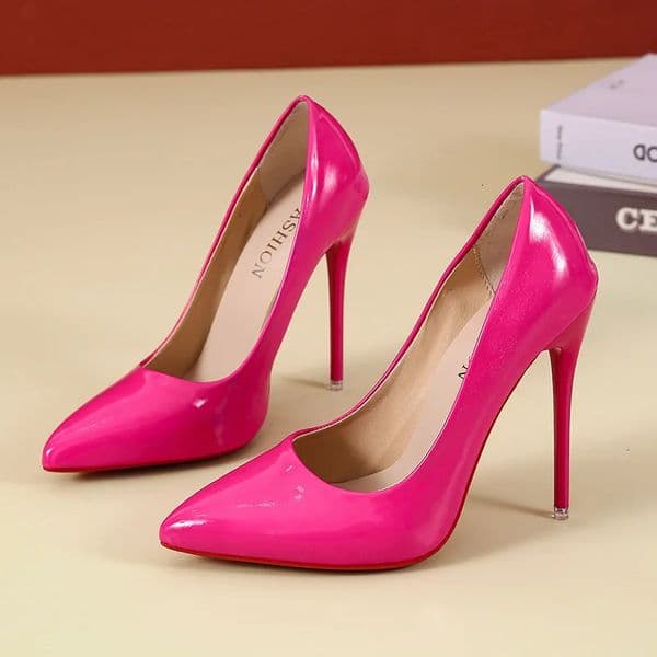 Women Shoes 10cm Fashion High Heels 3543 Plus Size Thin Stiletto Banquet Wedding Sexy Pointed Toe Ladies Party 260325