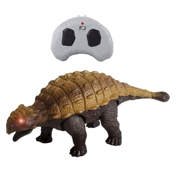 Simulation RC Dinosaur for Boys Girls Electronic Toys Walking with LED Light Up Roaring Sounds Battery Operated Age 3 4 5 6 7 260331