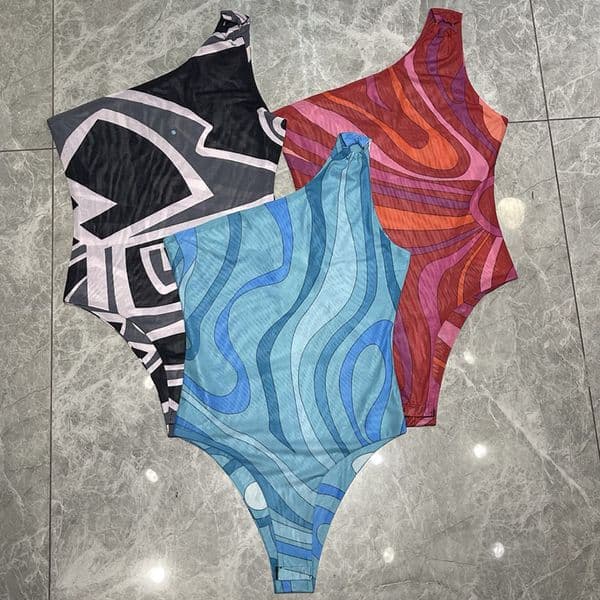 Luxury Women Y2K Sheer Mesh Vest Sexy Slim Fit Breathable One Shoulder Summer Beach Vacation Tops