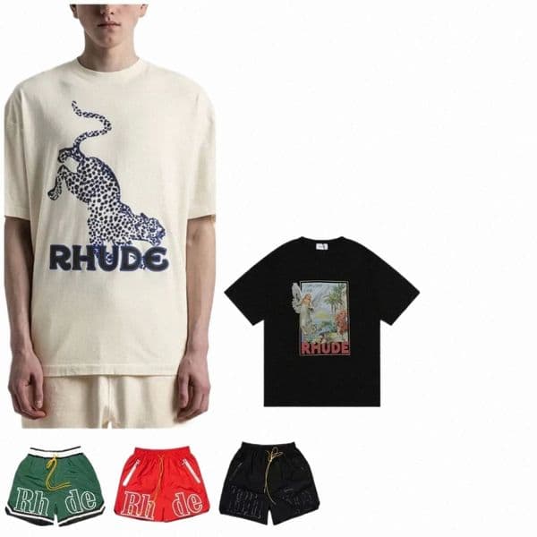 mens tshirt designer t shirt shorts combination set mens tee banquet tourism beach fashion casual pure cotton letter print couple's same clothing L4Zs#