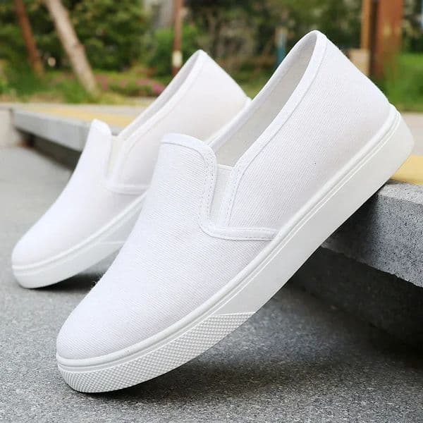 Womens Shoes Summer Breathable Traditional Cloth Non Slip White 260325