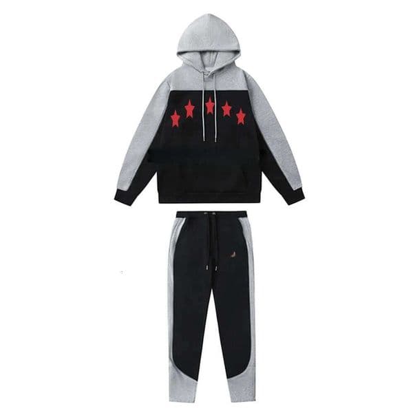 Traps Starlys Tracksuits Designer Streetwear And Quality Sports Suit Plush Letter Decoration Thick Hoodies Pants Plus Size Sweatshirt Sportswear Tracksuit 088