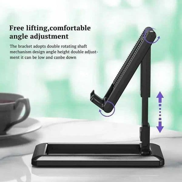 Foldable Desk Phone Holder Mount Stand Adjustable Phone Holder Desktop Holder S2641{category}