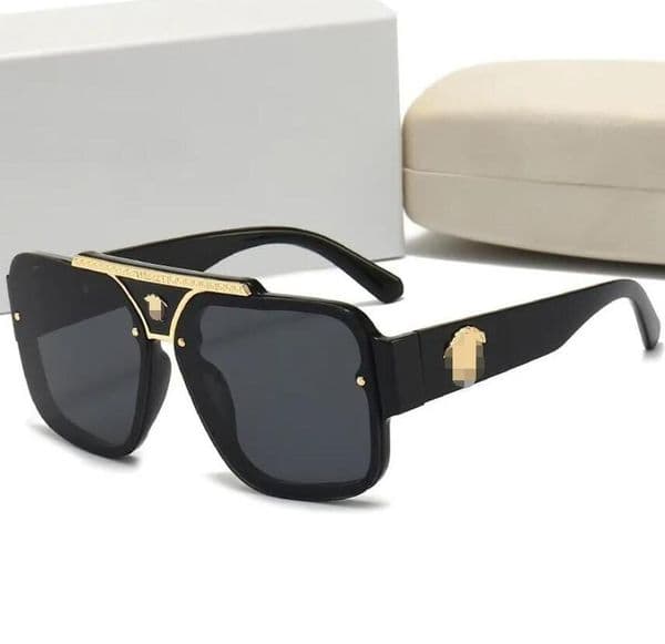 Top luxury Sunglasses designer womens Mens Wearing fashion hot selling senior Eyewear For Women eyeglasses frame Vintage Metal Sun Glasses 8687