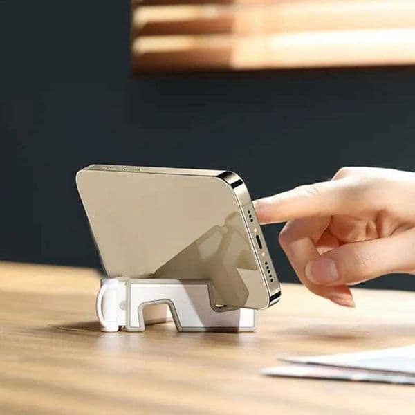Pocket Foldable Phone Stand Portable Phone Holder Compact Cell Phone Stand For Desk Travel Mobile Phone Holder Smartphone Mount S2641