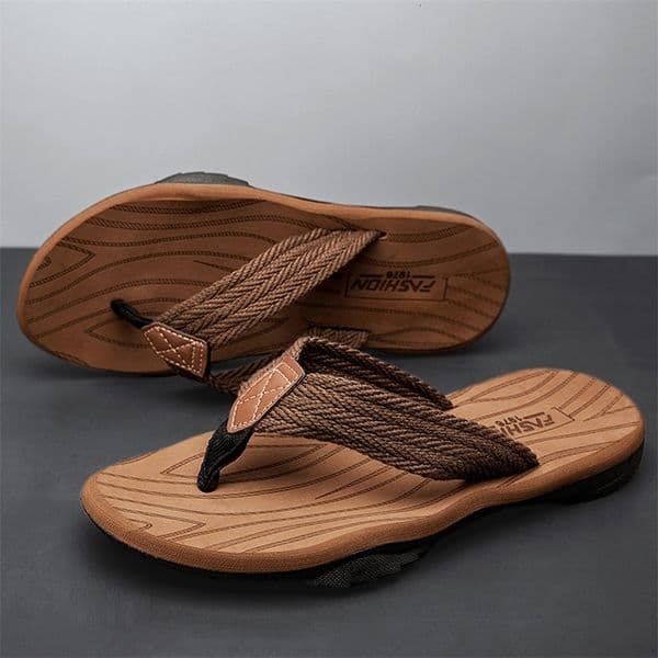 Home Flip Flops Fashion Mens Slippers Outdoor Sandals Summer Beach Shoes Size 39-46 260331