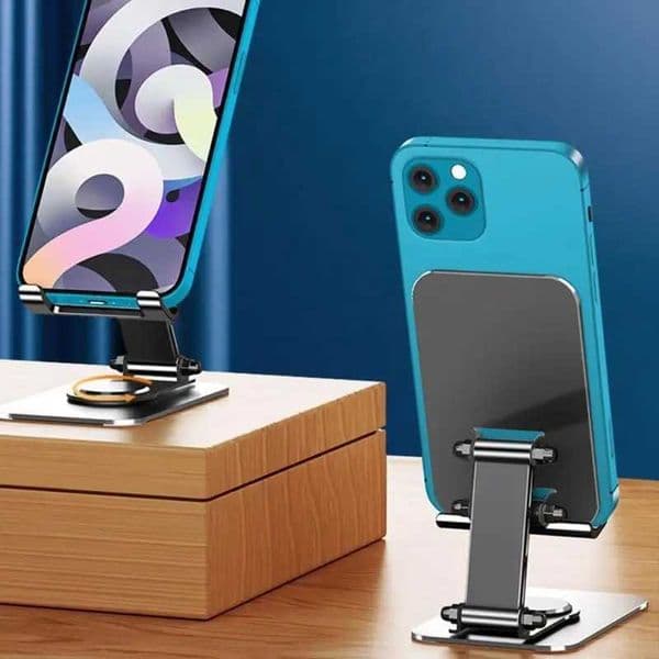 F3MA Foldable Tabletop Phone Tablet Support Cradles Holder Cellphone Stand Bracket S2641