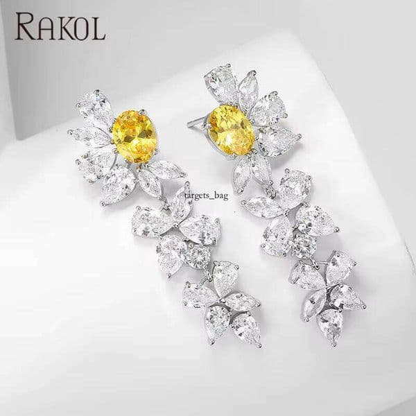 earrings EP2431 Wholesale Noble Fashion Silver Flower Hoop Earrings Exhibitor for women