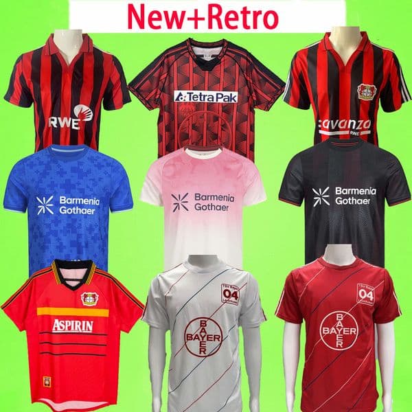 New + Retro 2025 2026 Leverkusen Soccer Jerseys 00 01 02 87 88 95 96 99 00 SCHICK BONIFACE ALEIX GARCIA HOFMANN Men Kids Kit 25 26 Football Shirt PALACIOS ANDRICH Uniform
