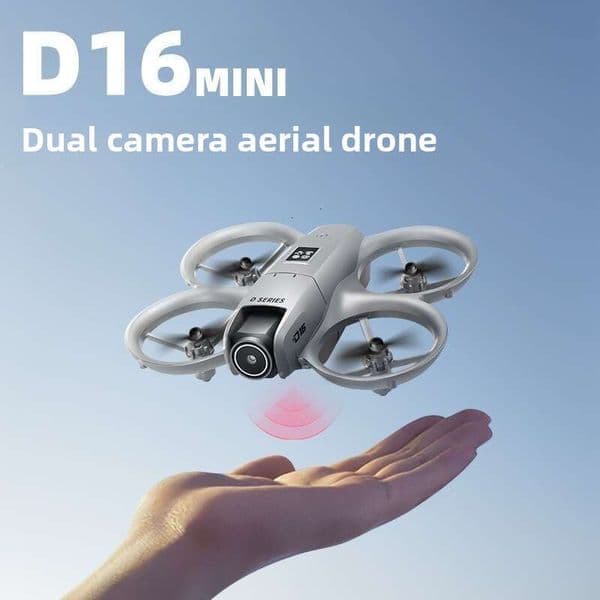 D16 Drone Aerial Photography Dual Camera Obstacle Avoidance Flying Machine Remote Control Aircraft Kuhangxin