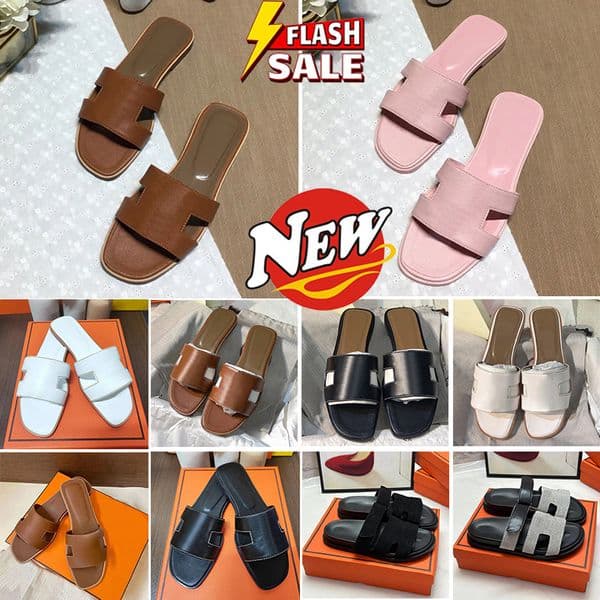 Chypre sandals Designer sandale plush slippers Oran sandals Best Quality Sliders Luxury Outwear Leisure Vacation beach flat bottom sandale slides 35-42