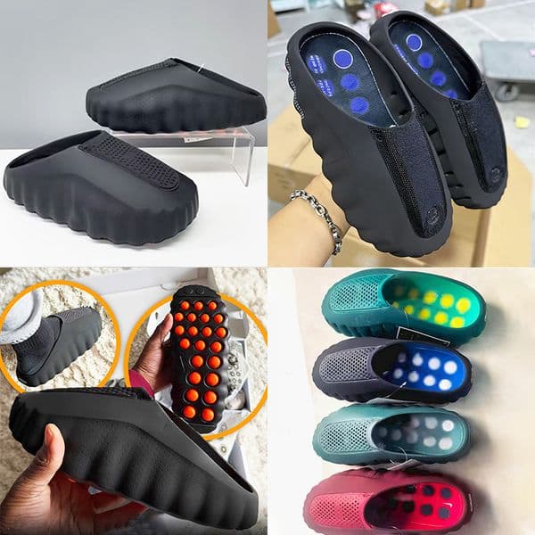 Top Quality Mind 001 Slides NEW Rubber Slippers Desginer Mind001 Mules Mens Slider Summer Beach Sandals Slippers Tech Comfortable Sandales Clog 1049