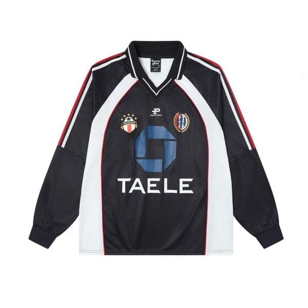 Men's Clothing 2025 Autumn New American Jersey Long Sleeve Sports Motorcycle Style Printed Turn-down Collar Polo Shirt