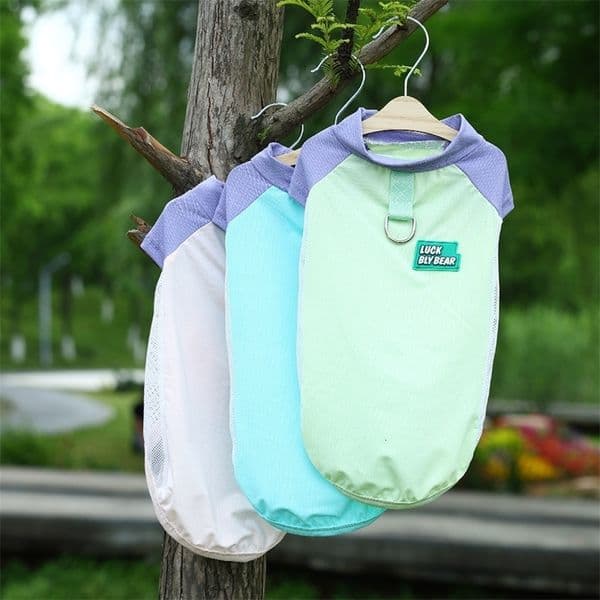 Dogs Cats UV Protection Cooling Vest Ice Silk Fabric Sun Block Breathable Mesh for Summer outdoor pet 260317ww