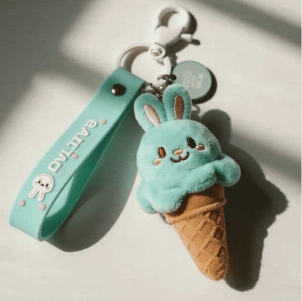 New Louisayy Plushie Cute Ice Cream Bunny Plush Toy Doll Pendant S260401WUDW