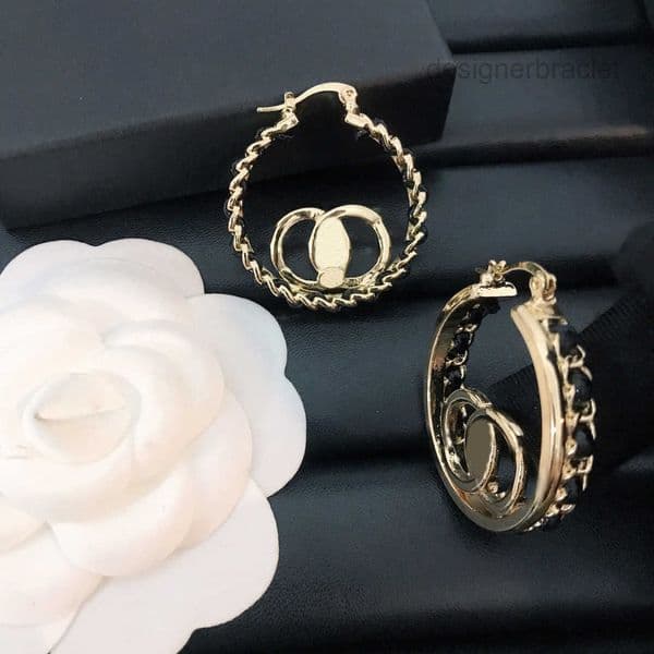 Designer Hoop Earrings 18K Gold Plated New Charm Love Jewelry Ear Pendant Classic Design Earrings Wholesale Summer travel jewelry