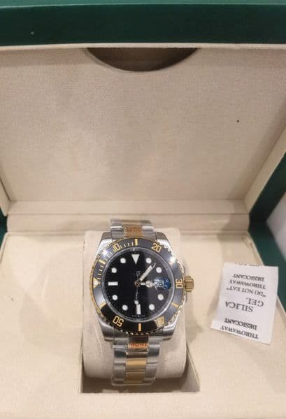 with original box Mens Watches Quality Ceramic Bezel 116613 Men Stainless Steel Strap Automatic Mechanical Watch 904L Movement Wristwatch Sapphire 08