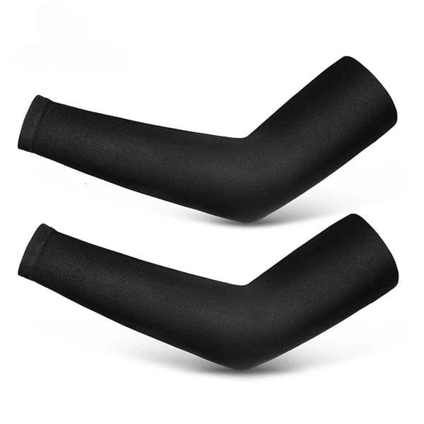 Comfort Fit Ice Fabric Arm Sleeves Breathable QuickDry UV Protection for Running Cycling Outdoor Sports Long Covers 260312