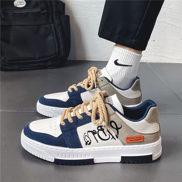 Free shipping casual shoes mens sports shoes trendy fashion flat shoes comfortable outdoor daily