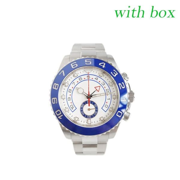 Mens watch 44MM Big Dial automatic mechanical luxury watches 2813 Two Tone Gold Stainless Steel wristwatches chronograph luminous sapphire waterproof montre 2025