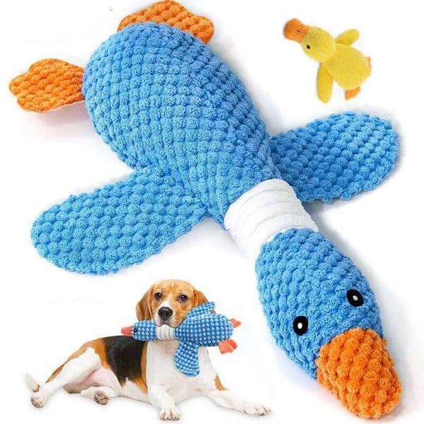 Cat Dog Toys for Aggressive Chewers Dogs,Chew Squeak Toy Cats Dogs Interactive Plush Doll Pet Products 26Y0402