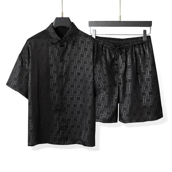 Summer Fashion Mens Tracksuits Hawaii beach pants set designer shirts printing casual shirt man short sleeve ensemble homme luxe Sportswears
