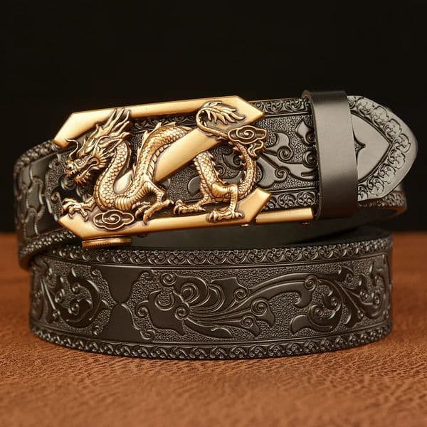 Retro Fashion Business Mens Belt Western Automatic Buckle Cowboy Casual Style Punk Belt Men 260323