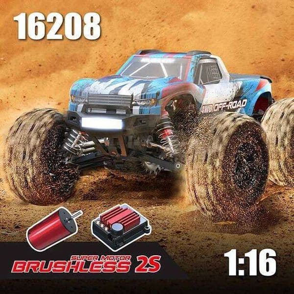 MJX Hyper Go 16208 16210 3S 1/16 Brushless RC Car Hobby 2.4g Remote Control Pickup Truck Model 4wd High-speed Off-road 26H0402