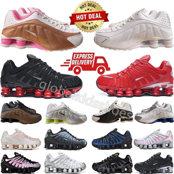 Designer Running Shoes Men Shoxs R4 R13 Women Sneakers White Black Chocolate Gold Grey Dark Purple Lavender Doderblue Outdoor Running Sports Sneaker