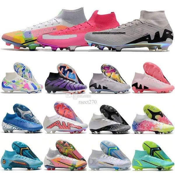Classic CR7 Football Boots Mercvrial Svperfly 7s 8 s9s Mens Kids Soccer Shoes MDS 003 Elite LE Low High Cristiano Ronaldo Neymar jr Youth Vaqors 13s 14s 15s Soccer Shoes