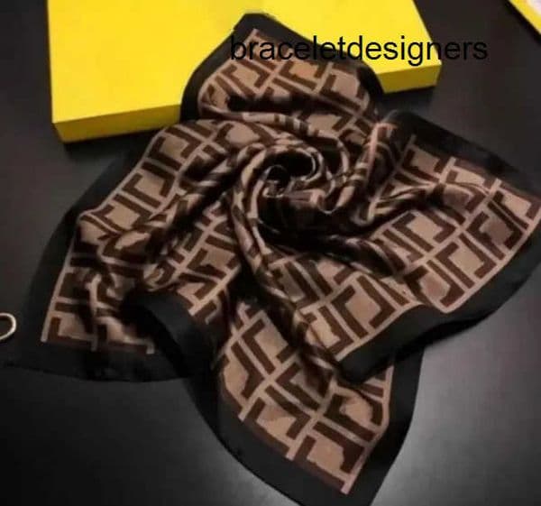 Scarf Silk 22 style Head Scarfs For Women Winter Luxurious Scarf High End Classic Letter pattern Designer shawl Scarves New Gift size 5353cm